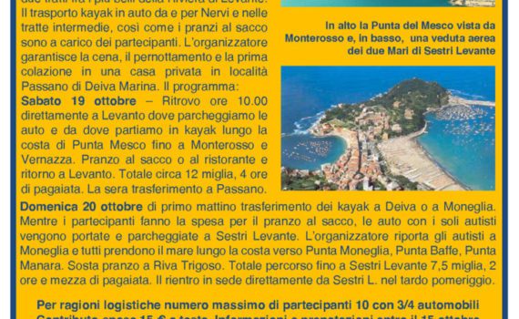 thumbnail of Volantino da 5 Terre a Sestri Levante